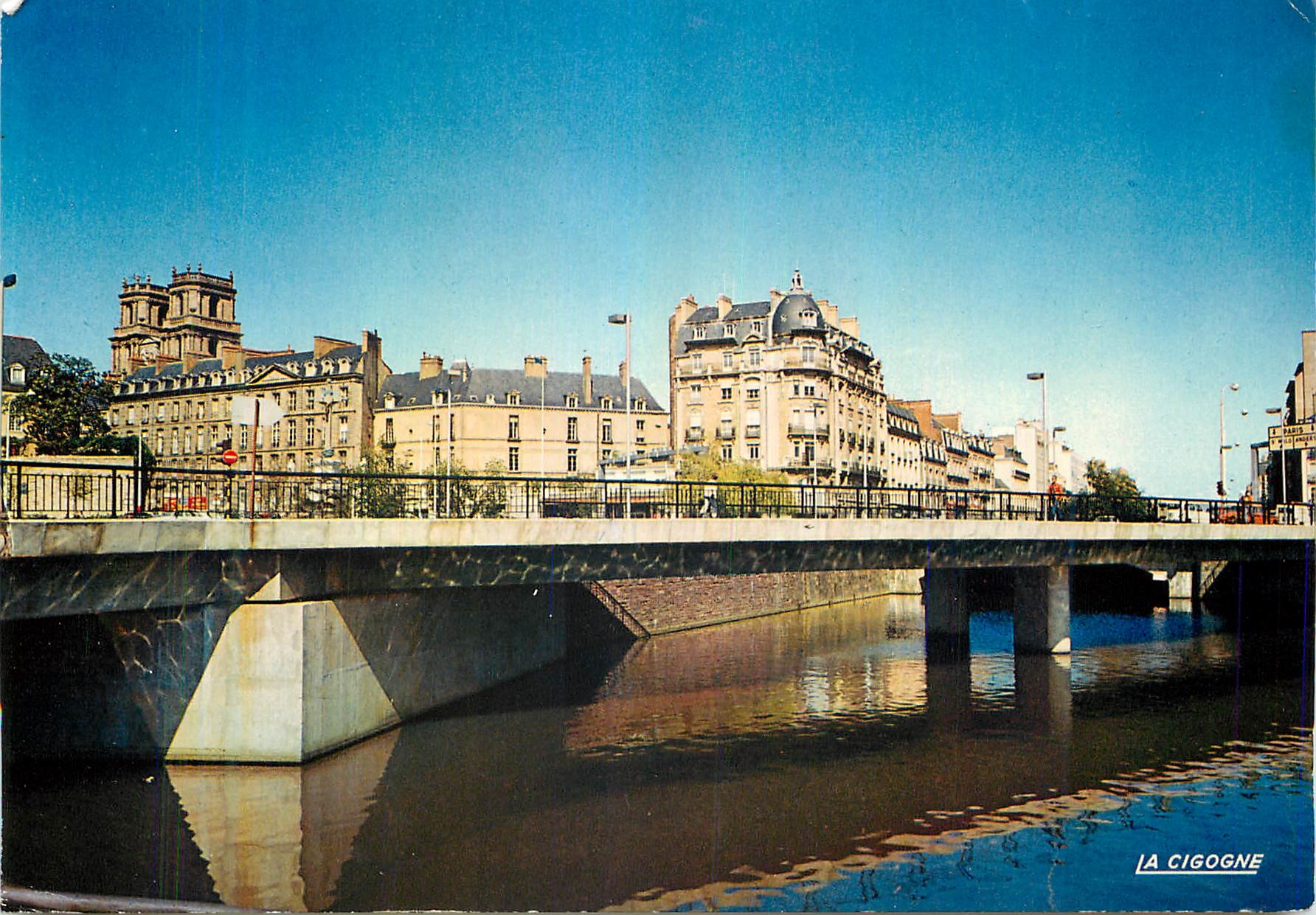 CPM Rennes Ille et Vilaine Le pont de la Mission 