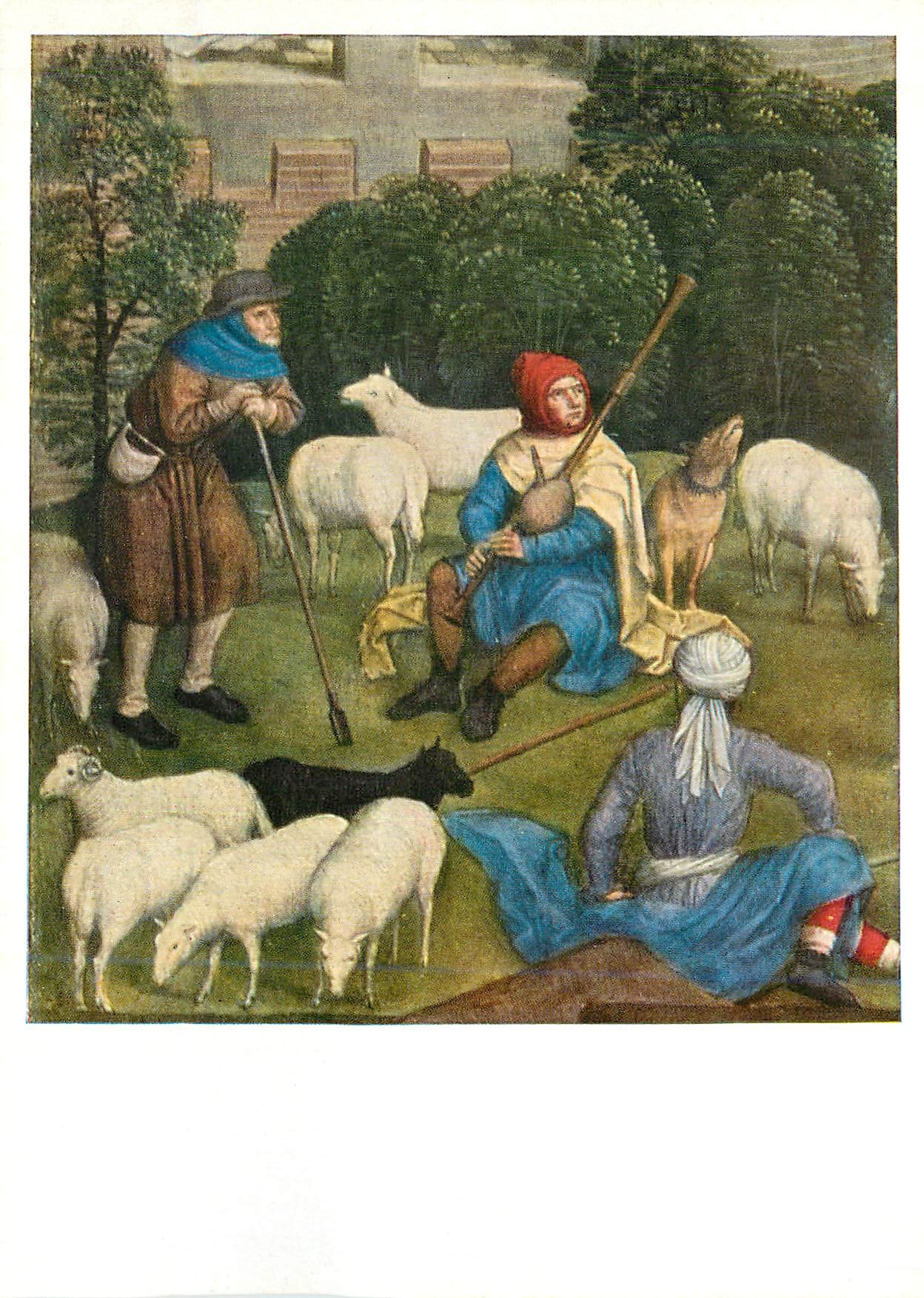 CPM Hans Memling Hirtenszene Munchen 