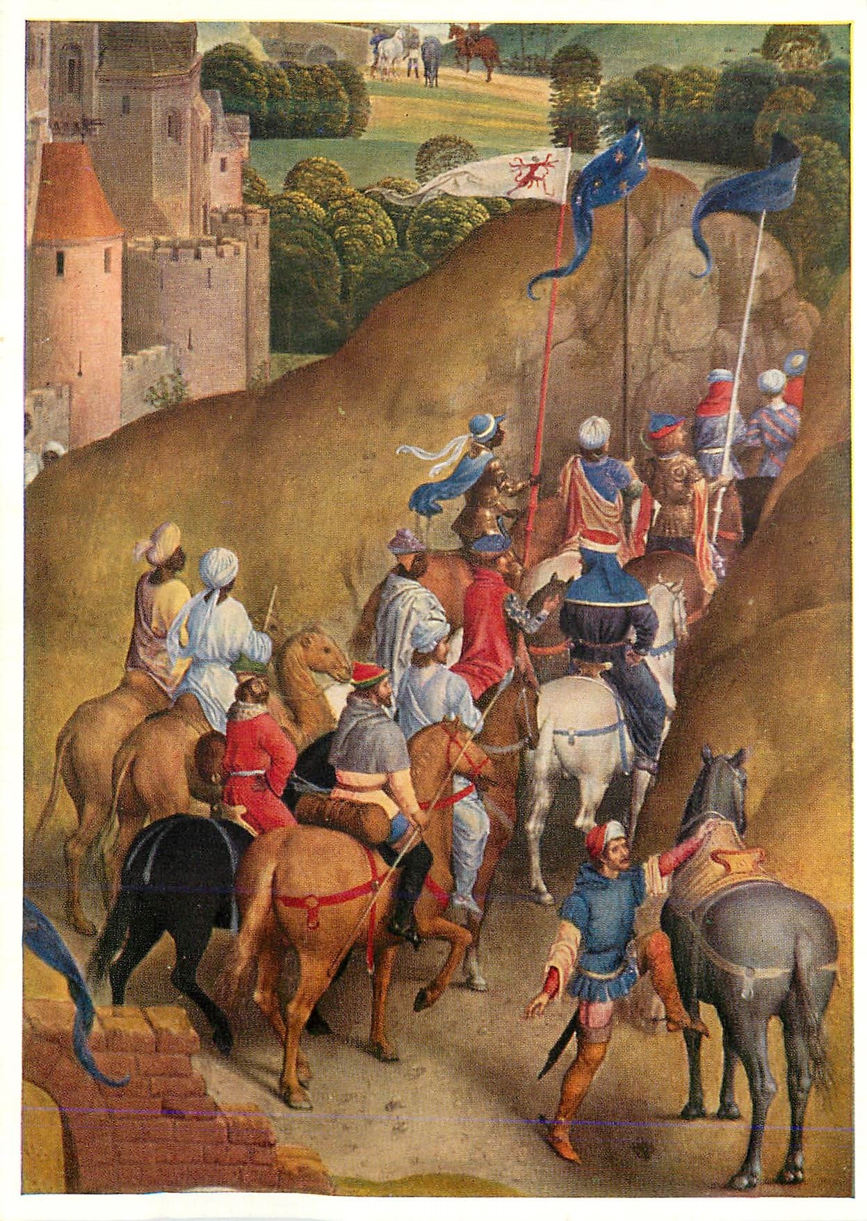 CPM Hans Memling Reitergruppe Bayerische Staatsgemildesammlungen Munchen 