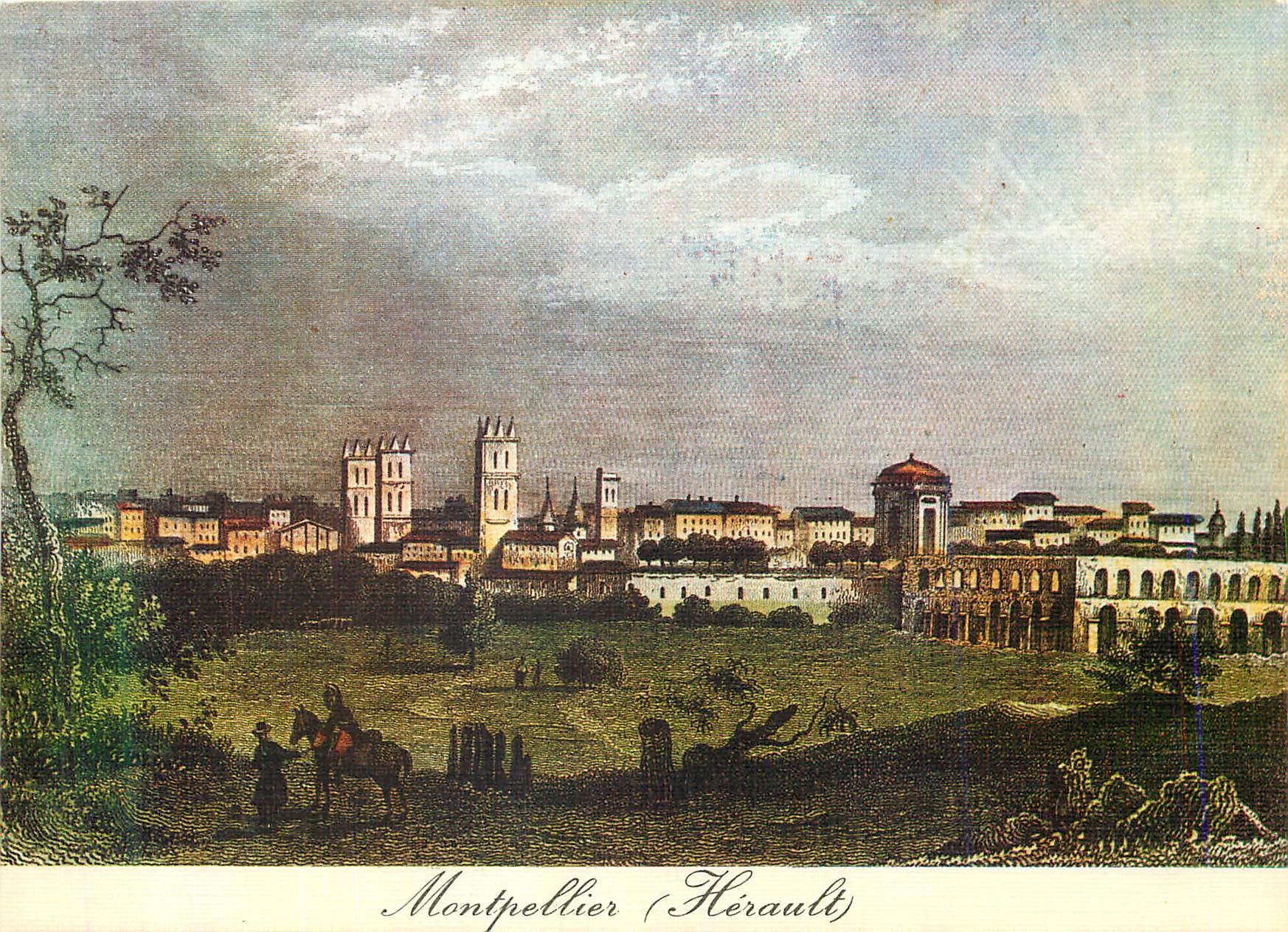 CPM Montpellier Herault Vue generale 
