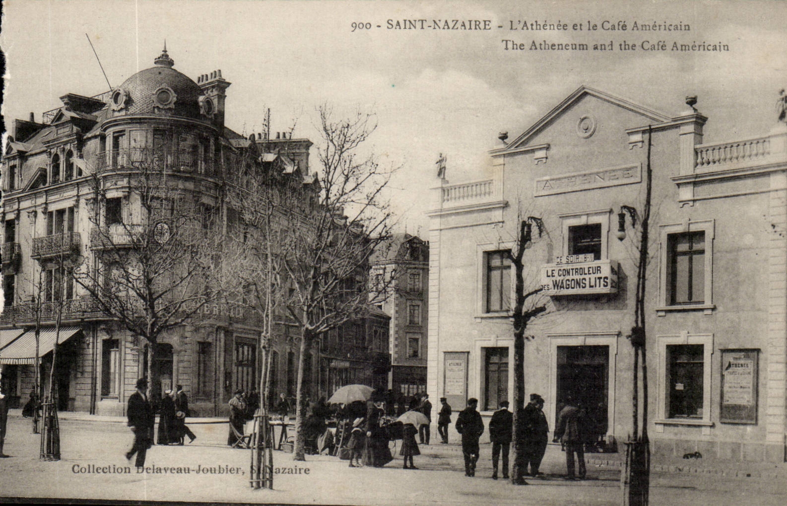 Nazaire saint - Saint Nazer - the athenaeum and American Coffee - Atheneum - CPA