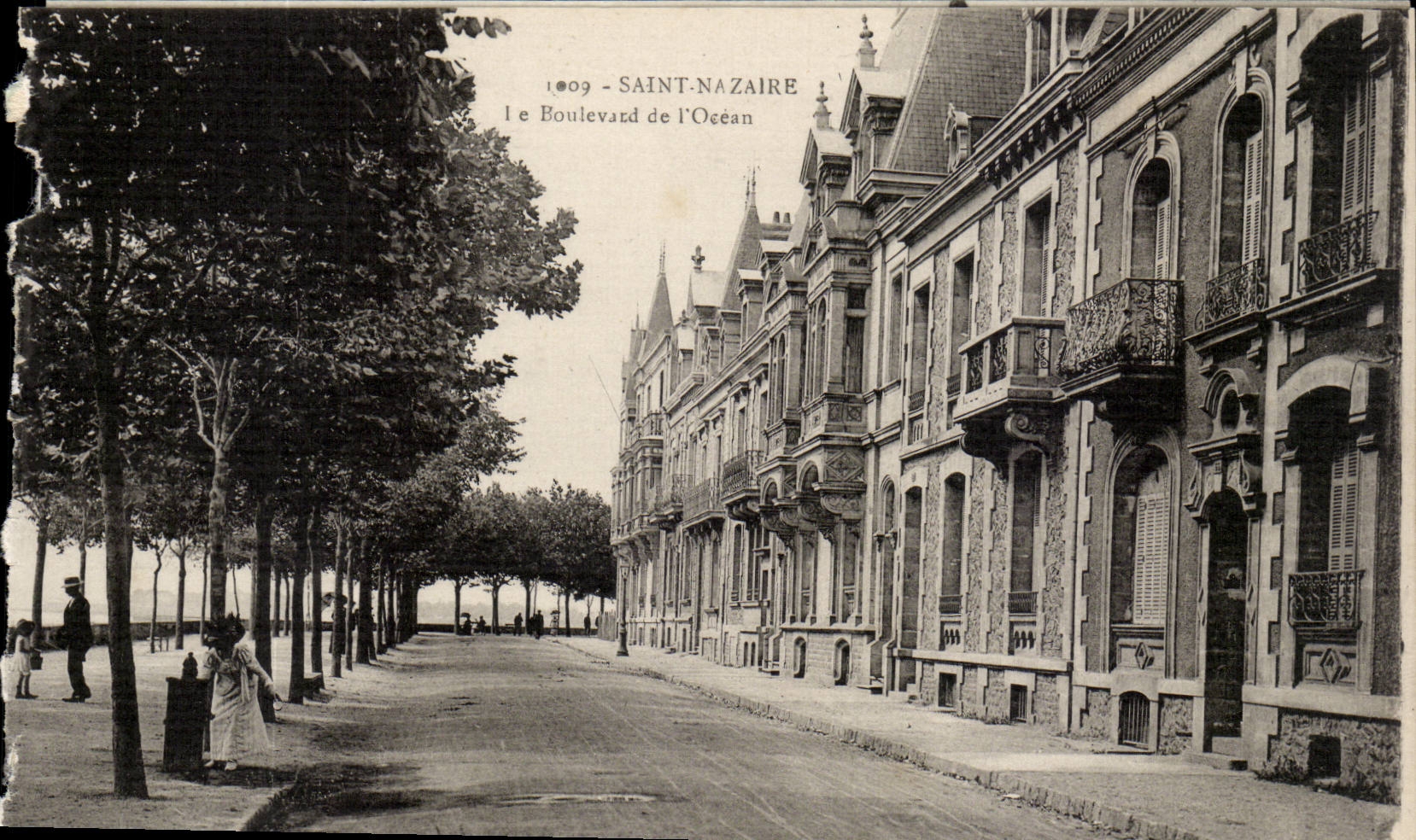 Saint Nazaire - Satint Nazer - the Boulevard of LOcean - CPA