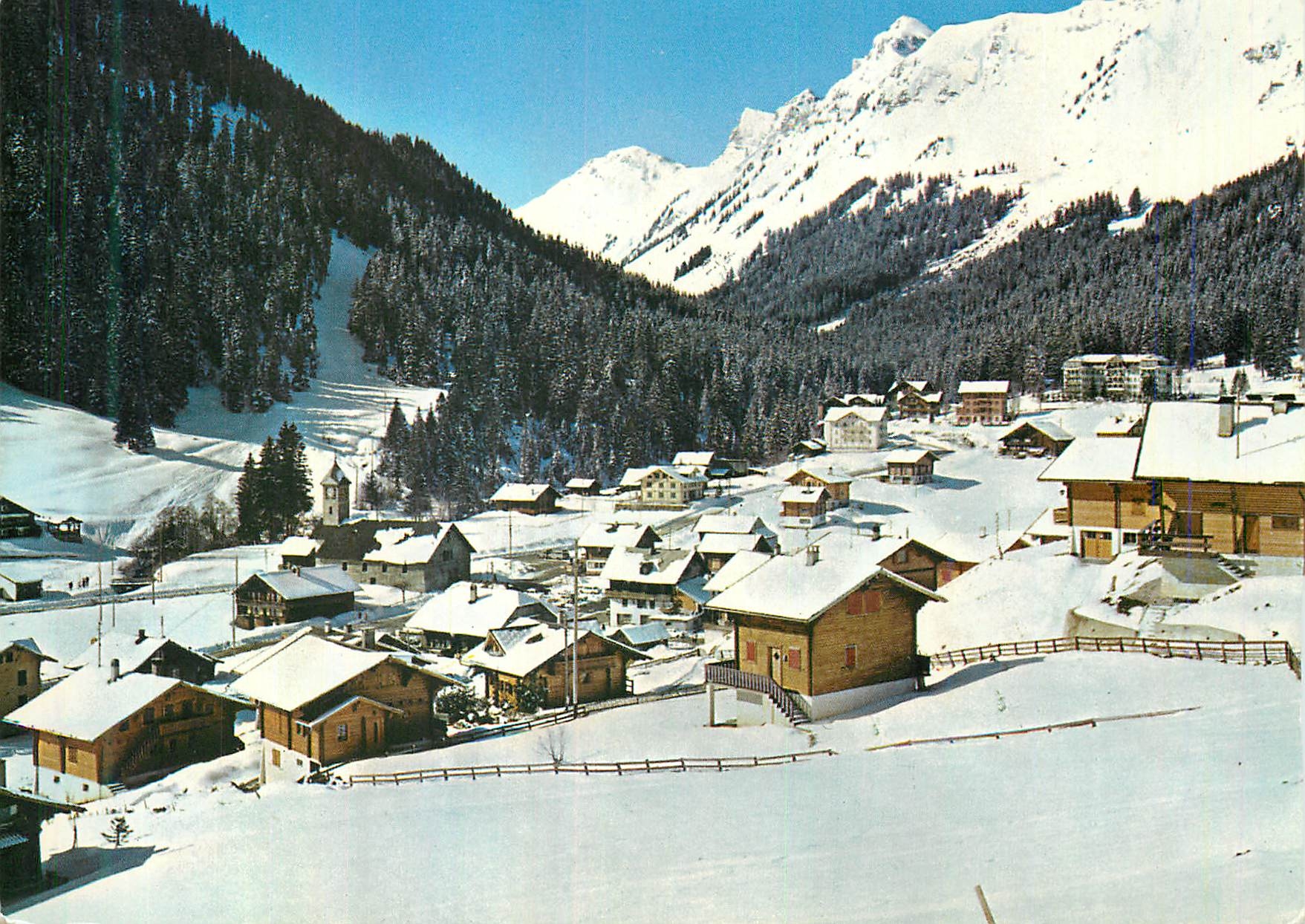 CPM Hiver a Morgins Valais