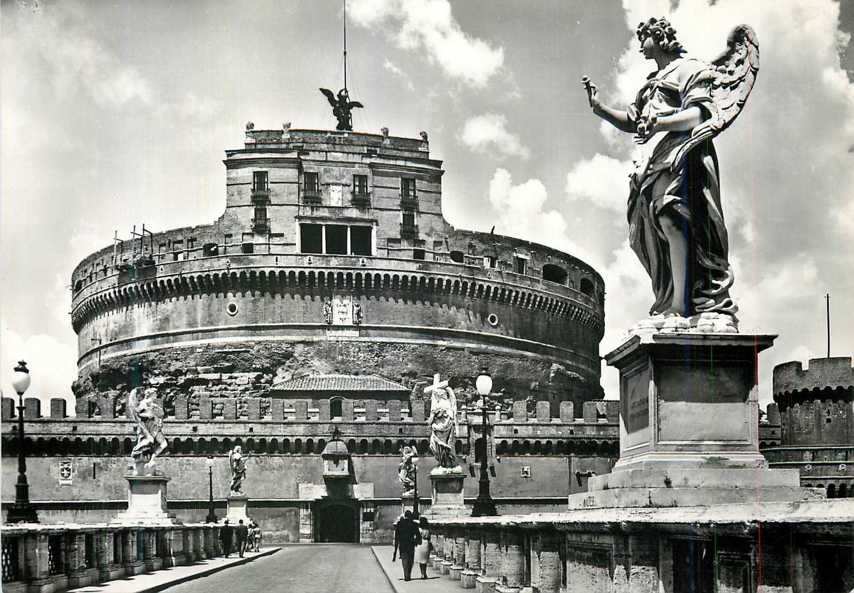 CPM Rome Chateau de St Angelo