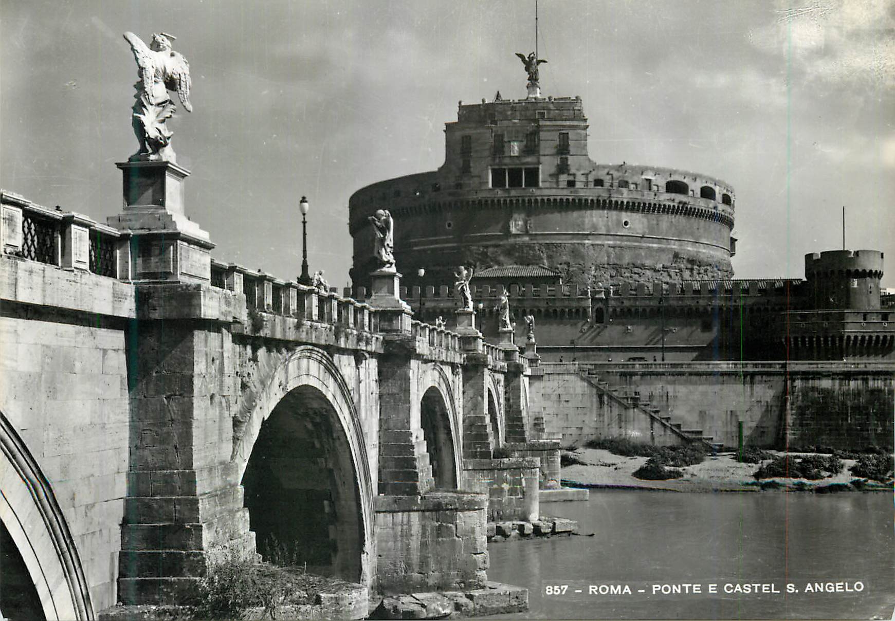 CPM Roma Ponte E Castel S Angelo