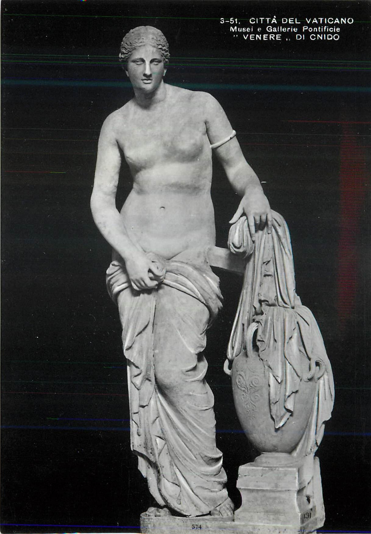 CPM Citta del Vaticano Musei e Gallerie Pontificie Venere di Cnido