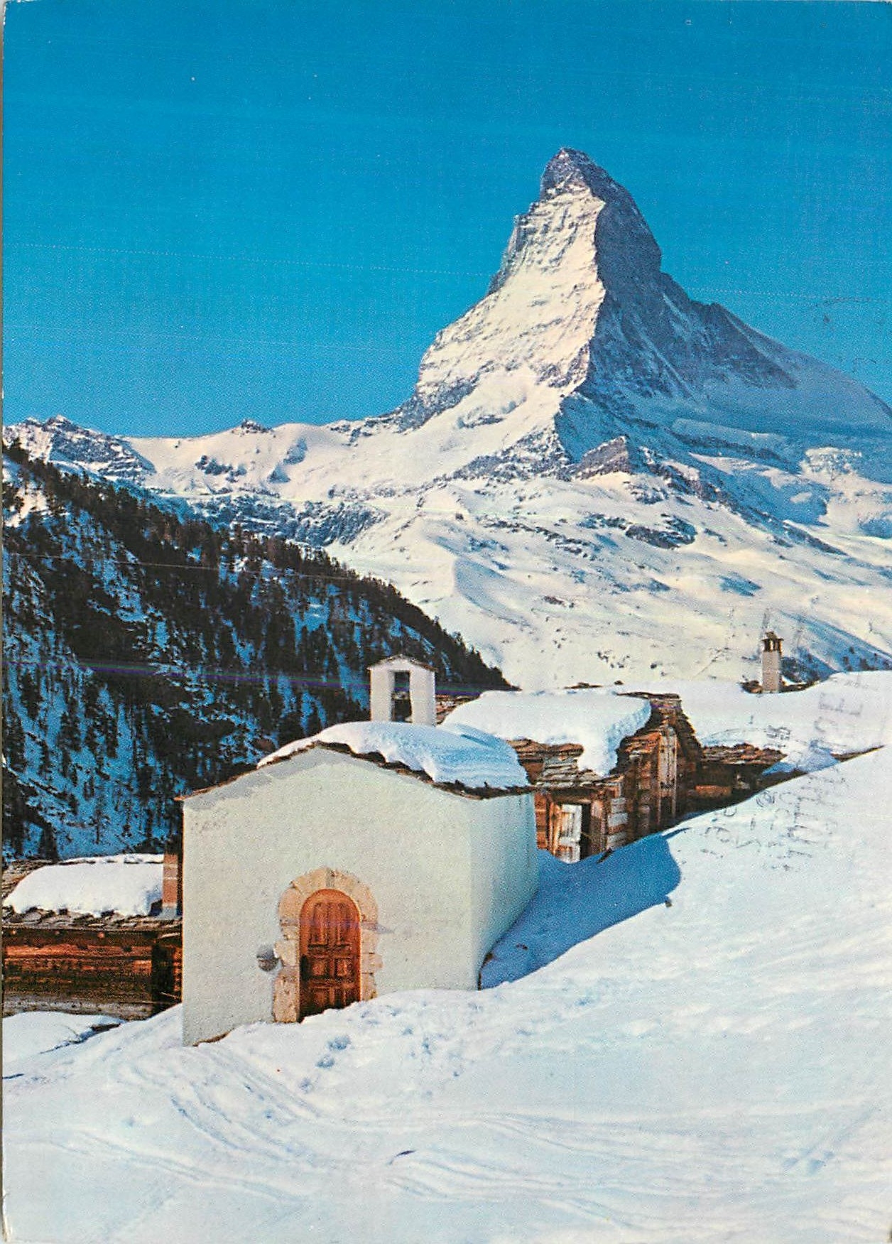 CPM Findelen mit Matterhorn