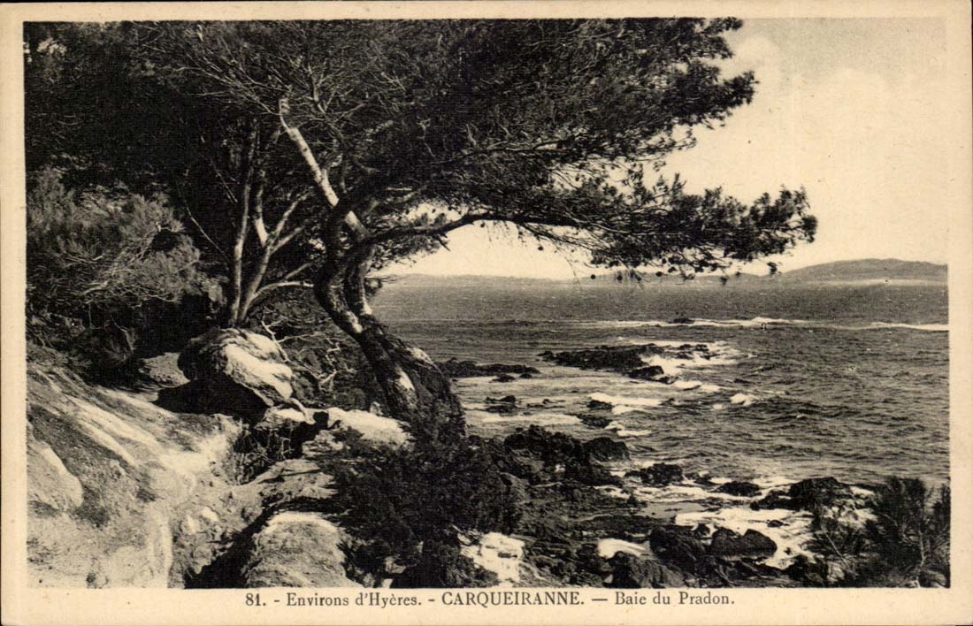 surroundings of Hyeres CPA Carqueranne Bay of Pradon