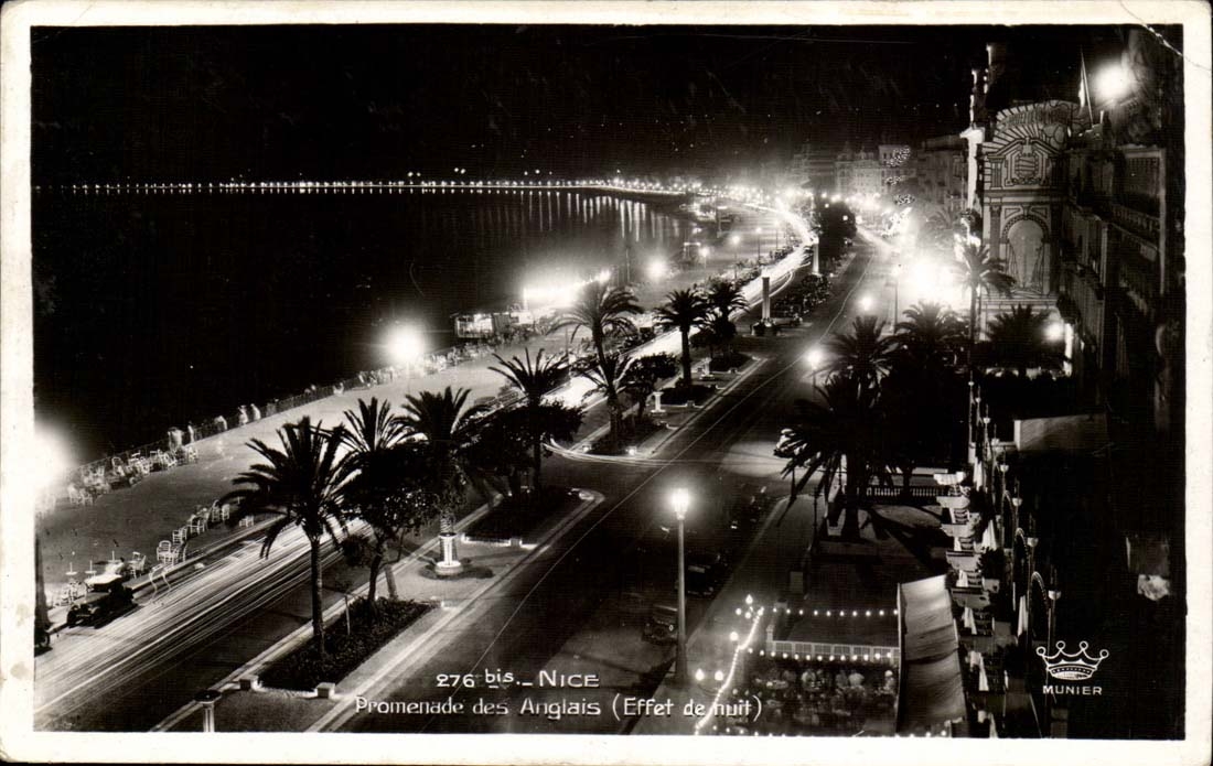 Nice CPA Walk of English 'night effect)