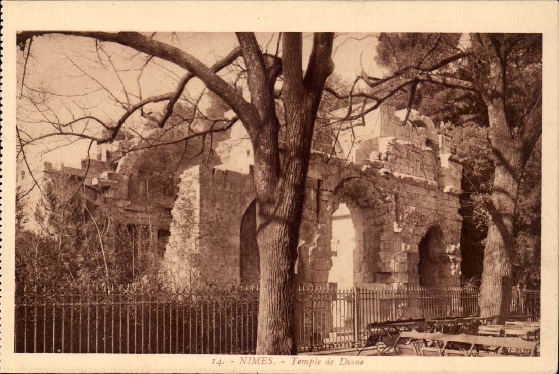 Tempel Nimes-CPA von Diane