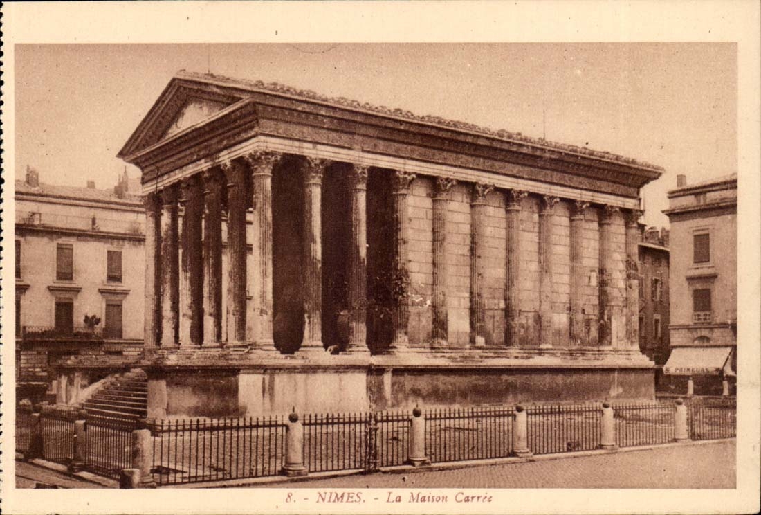 Nimes CPA das quadratische Haus