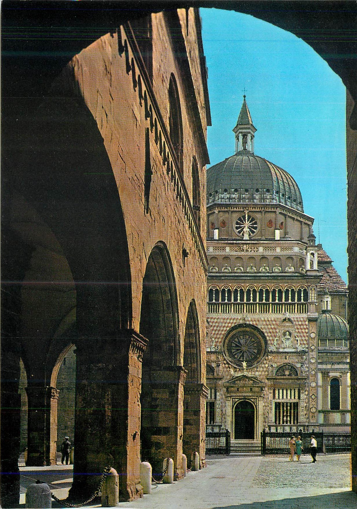 CPM Bergamo Palazzo della Regione et Chapelle Colleoni par G A Amadeo