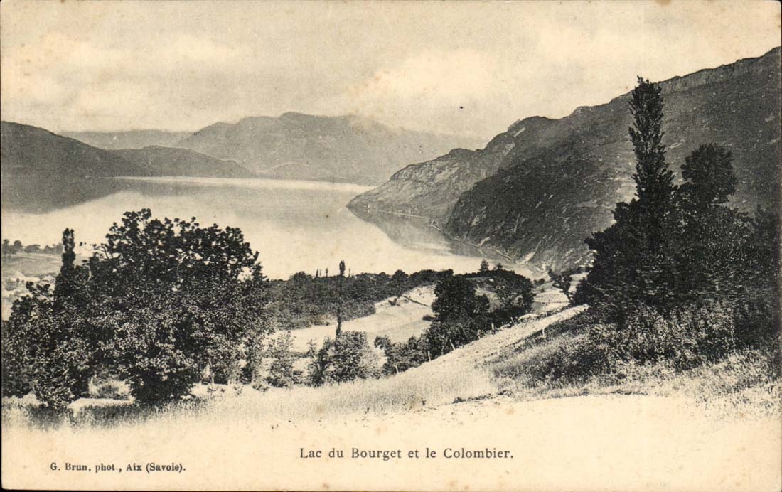 CPA Lake of Le Bourget and the Dovecote
