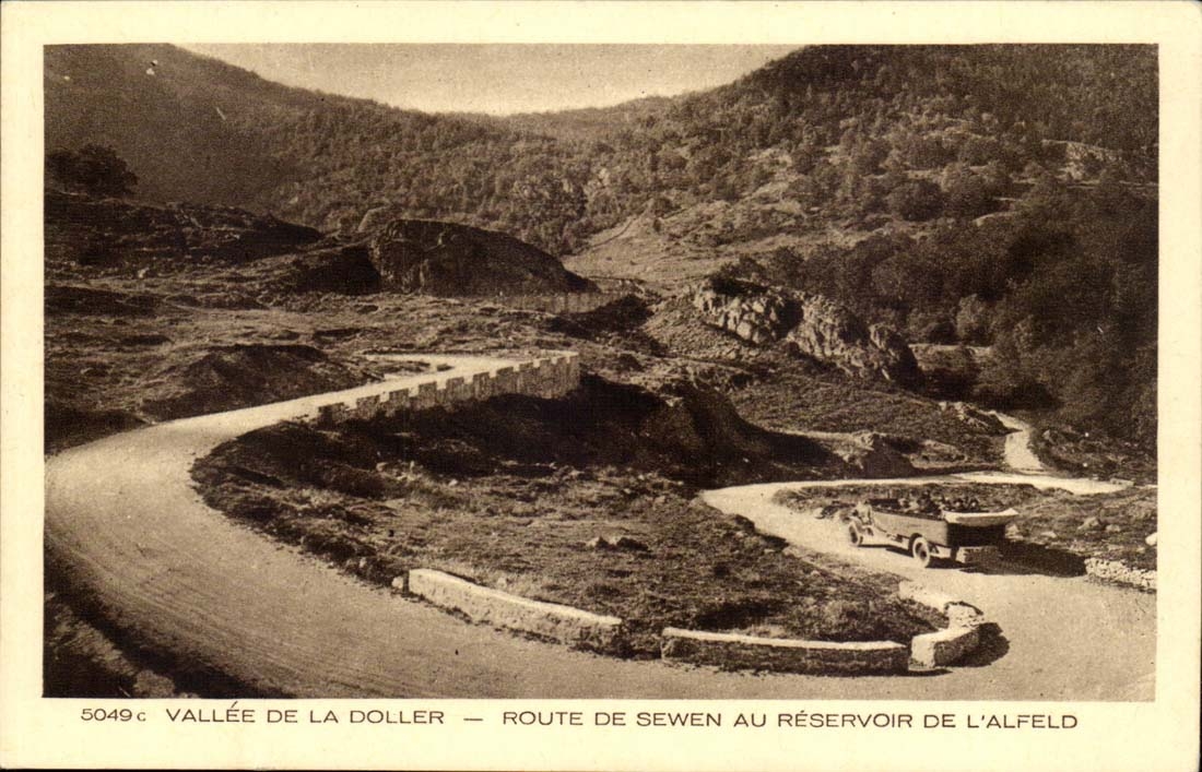 Valley To pare it CPA Road of Sewen to the tank of Alfeld