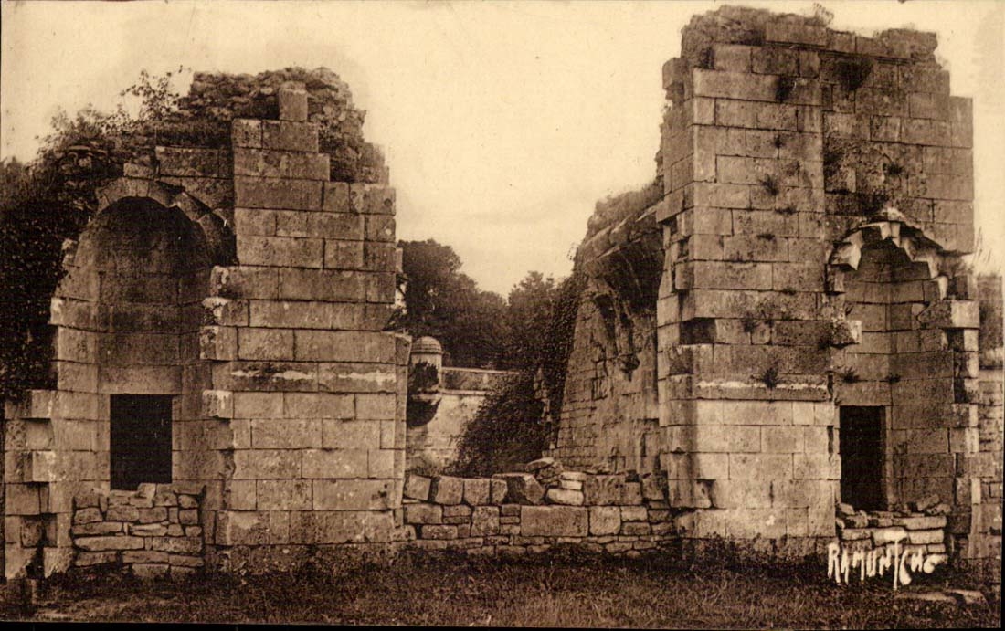 Die Frontseitenstationen von Brouage