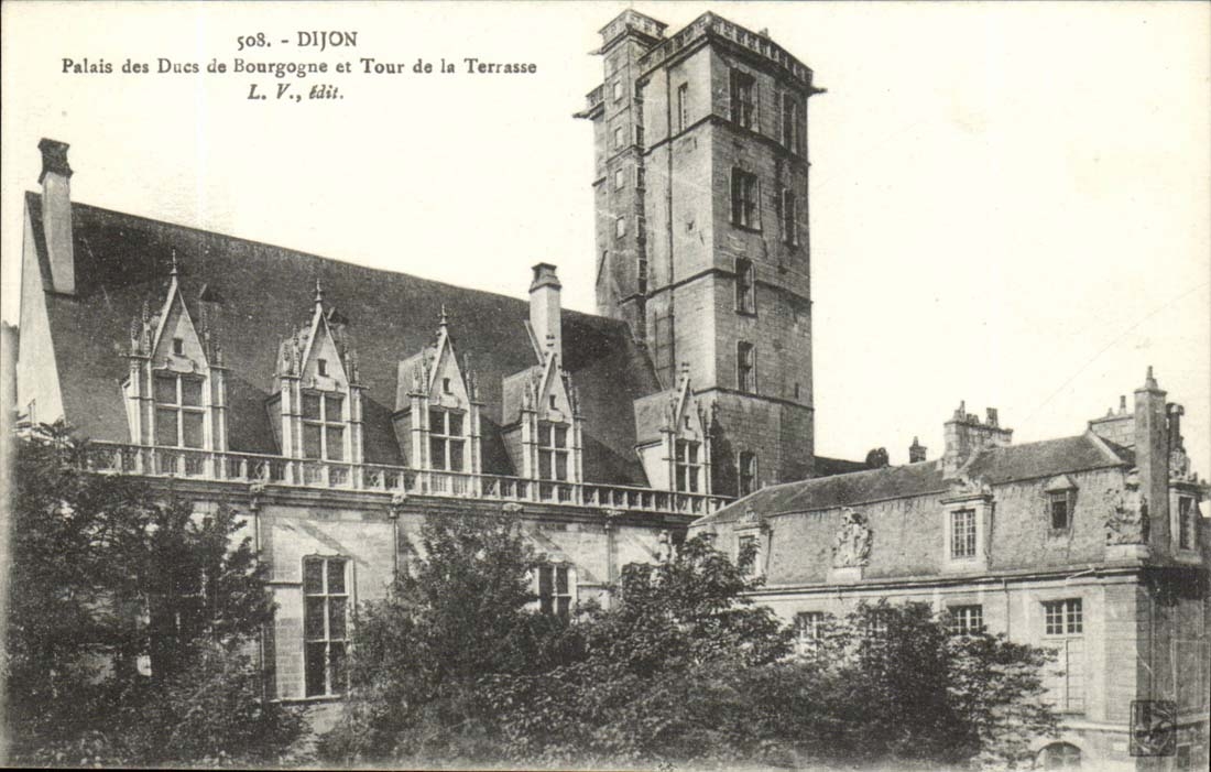 Dijon CPA Palate of the duke of Burgundy and tower of the terrace