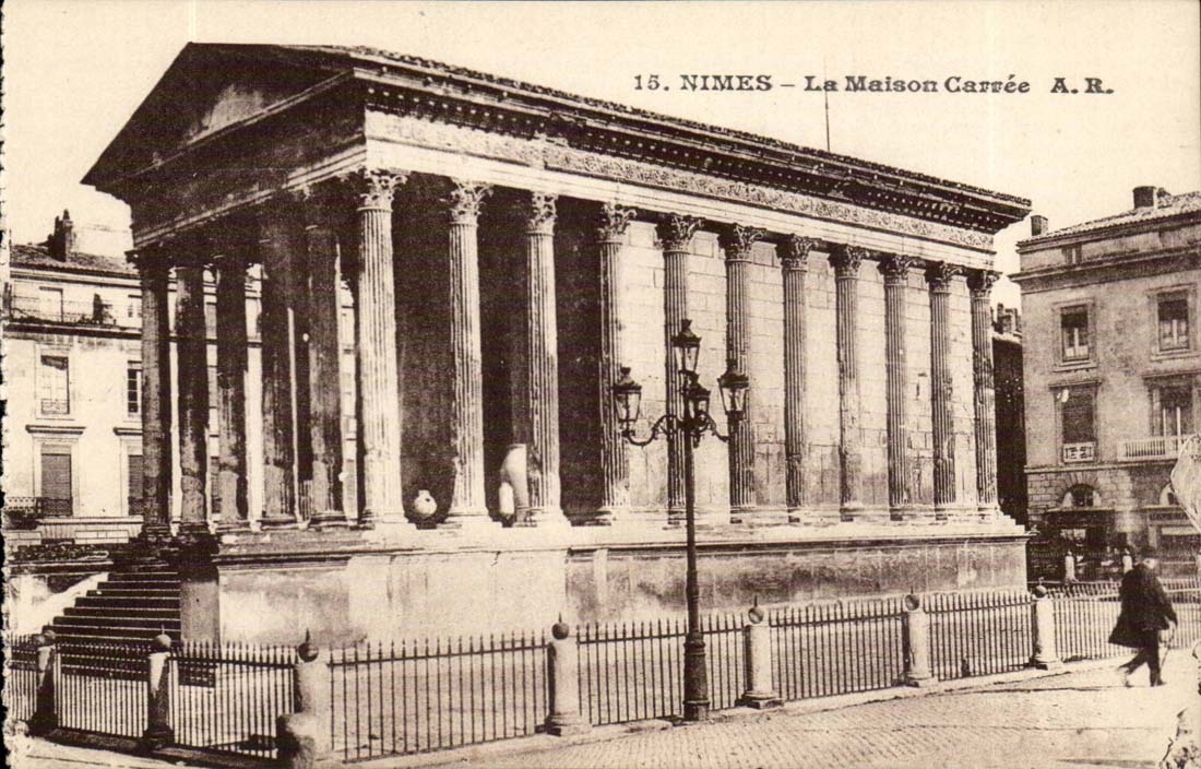 Nimes CPA das quadratische Haus