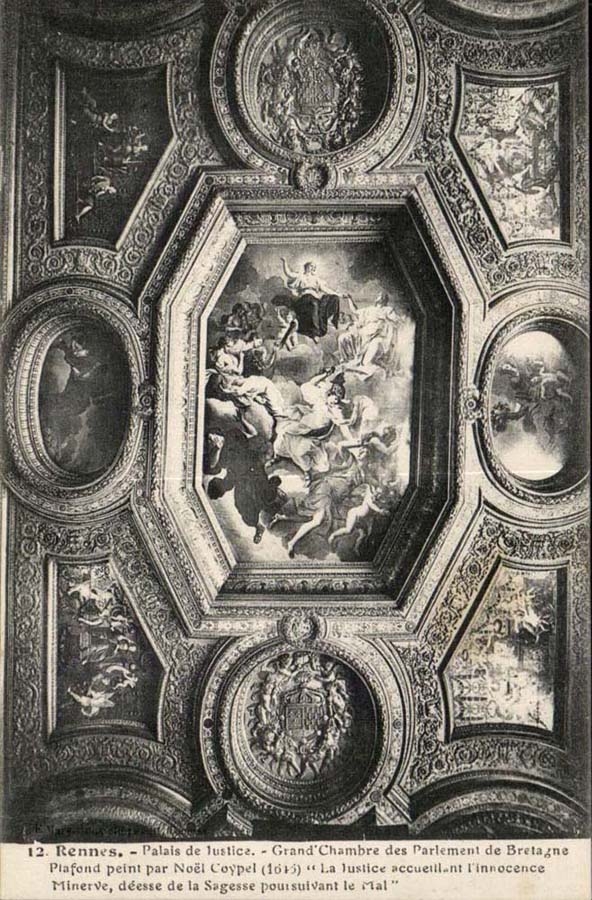Rennes CPA Palais de justice Grand chambre des parlement de Bretagne