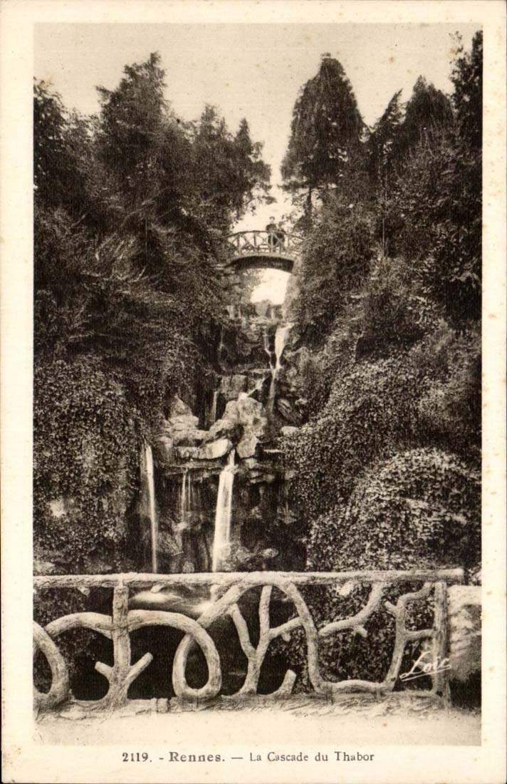 Rennes CPA la cascade du Thabor