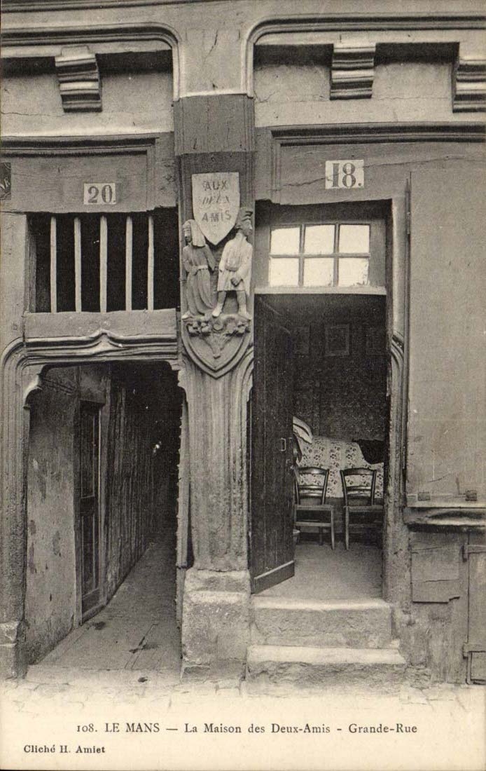 Mans CPA the house of the two friends Main street