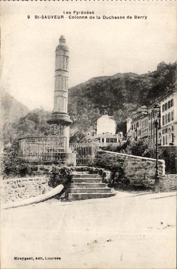 Saint Saver CPa Column of the duchess of Berry