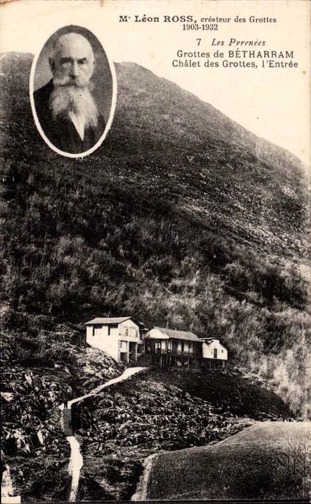 CPA Elon Ross creative of the caves 1903 1932 Caves D Betharram Chalte of the caves Entering