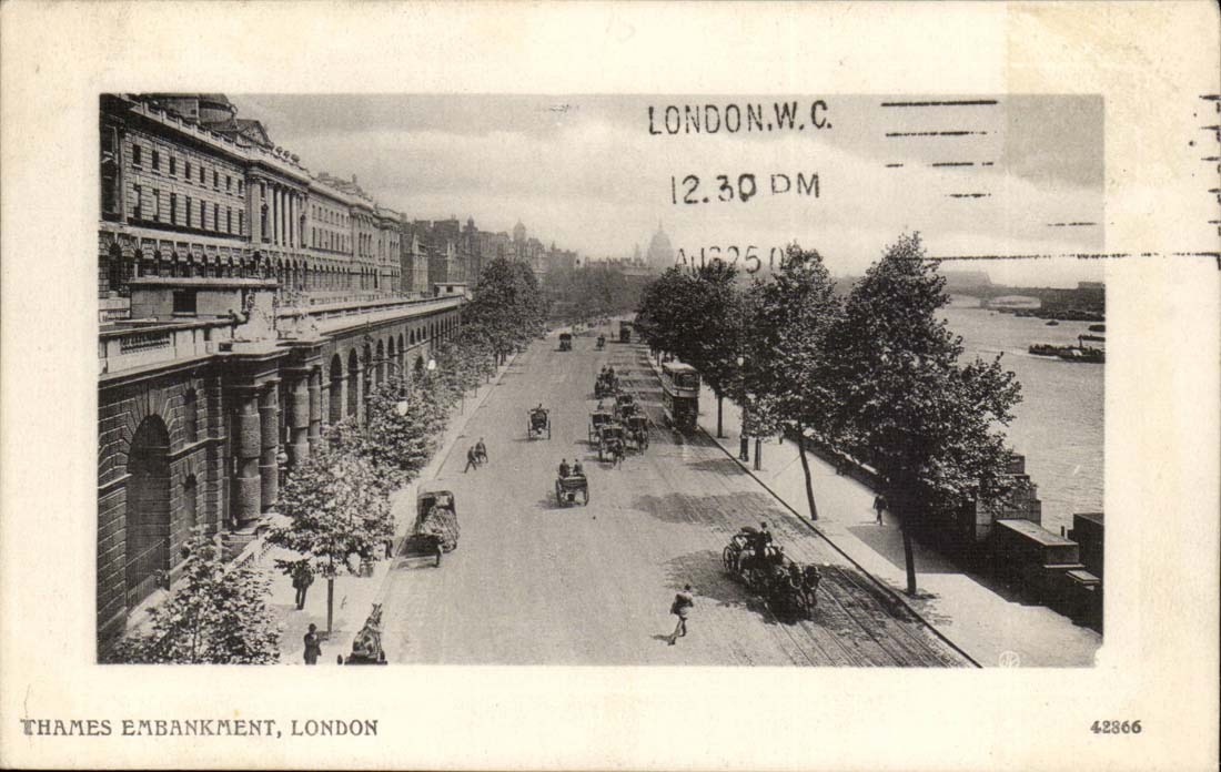 The United Kingdom CPA London London Thames embankment