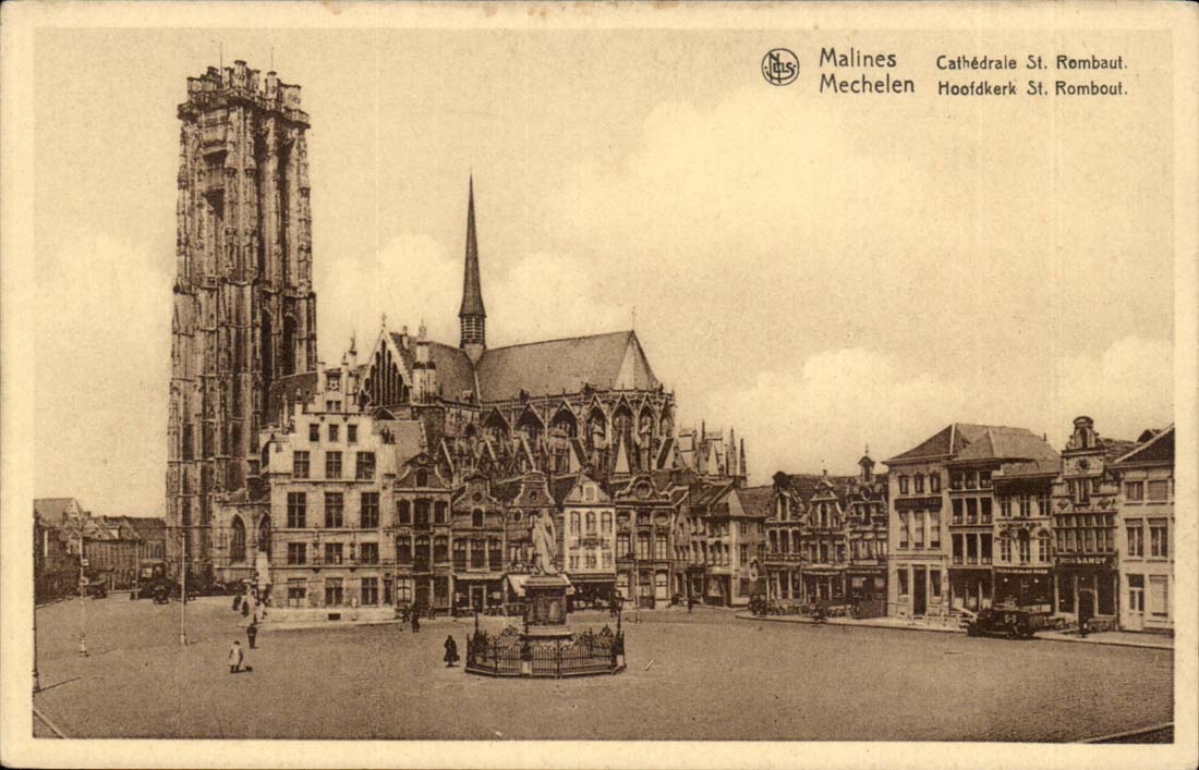 Belgie Belgium Malignant Cathedral St Rombaut