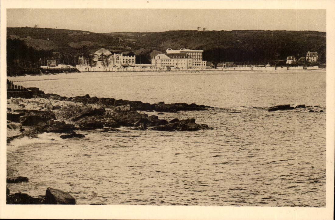 Perros Guirec CPA Beach of Trestraou