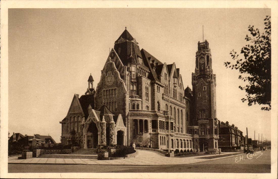 Touquet Paris Beach CPA the town hall