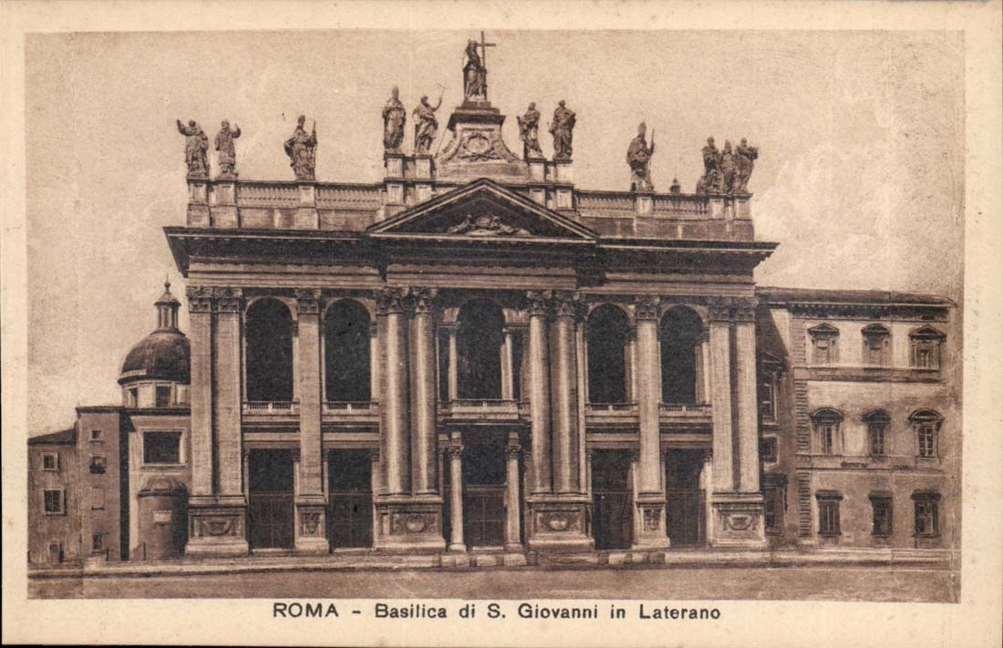 Italie Italia Roma CPA Basilica di S Giovanni in Laterano