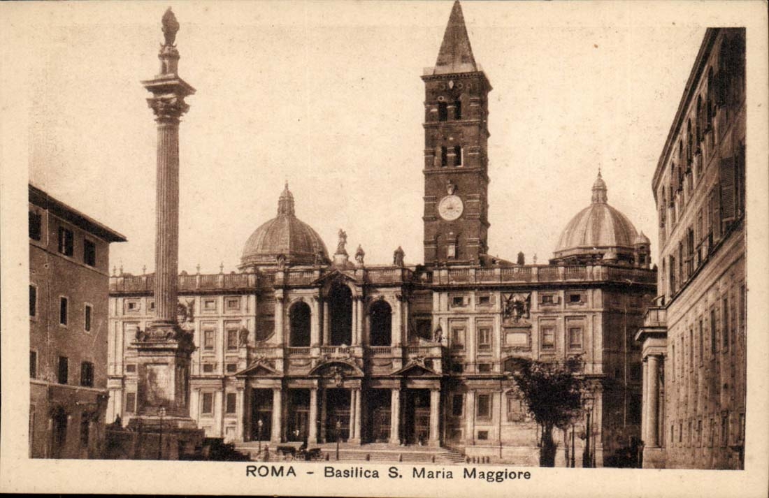 Italie Italia Roma CPA Basilica S Maria Maggiore