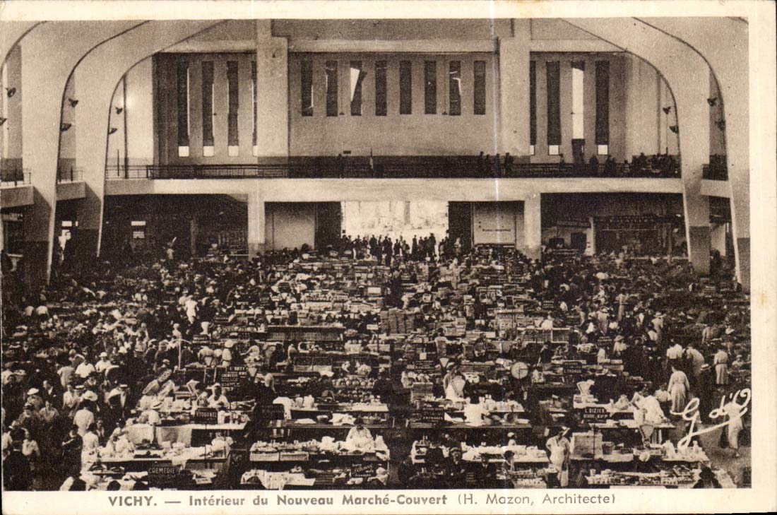 Interior Vichy CPA of new the market covered