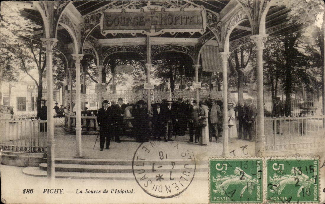 Vichy CPA the source of the hospital