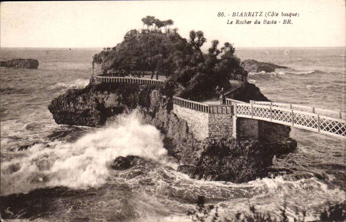 Biarritz CPA the rock of Basta
