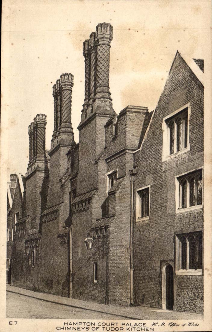 The United Kingdom CPA Hampton Court De luxe hotel Chimneys off Tudor kitchen