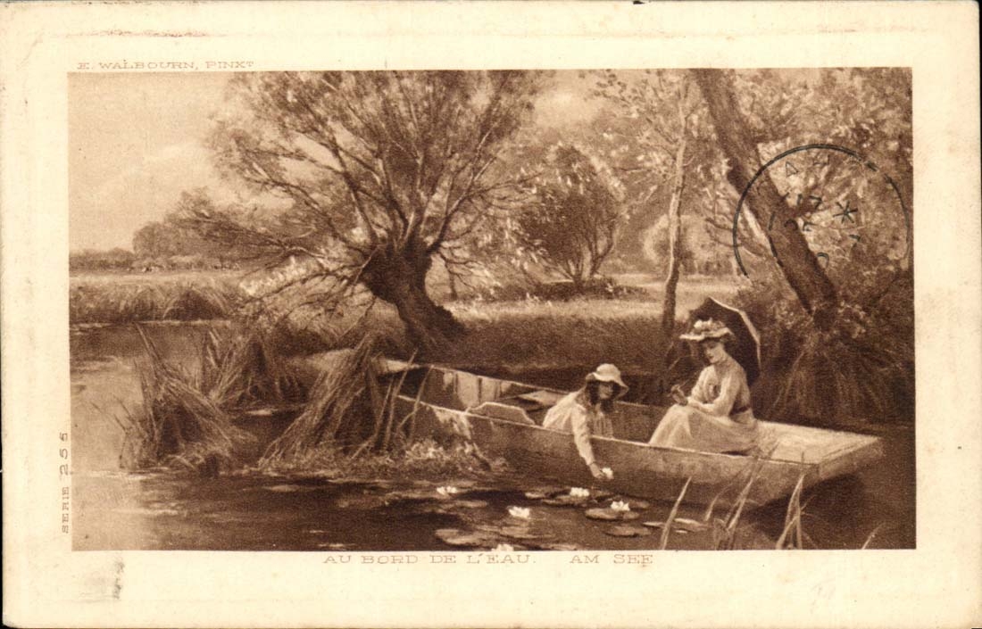 CPA Au bord de l'eau FAntaisie Walbourn