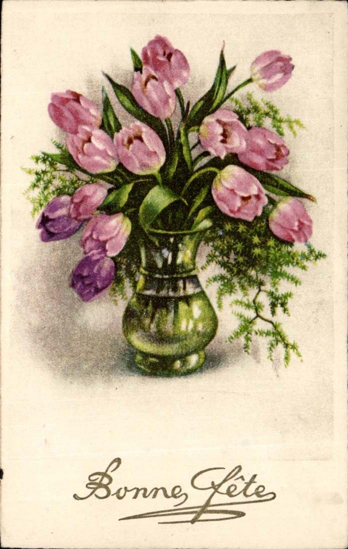 CPA Fantasy Flowers Good festival