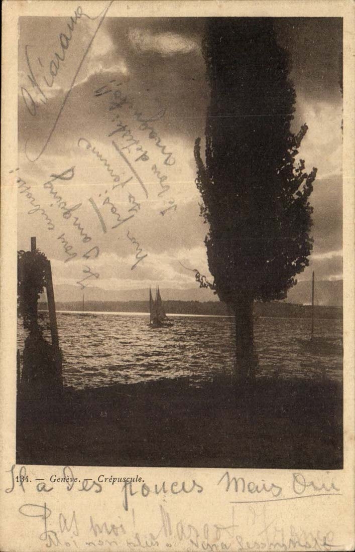 Switzerland Geneva CPA Twilight