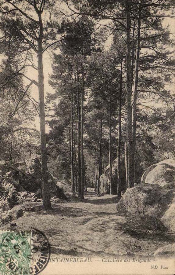 drill of Fontainebleau CPA Cavaliere of the Brigands