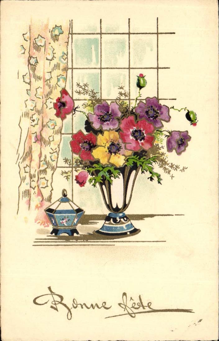 CPA Good Fantasy Celebrates Flowers