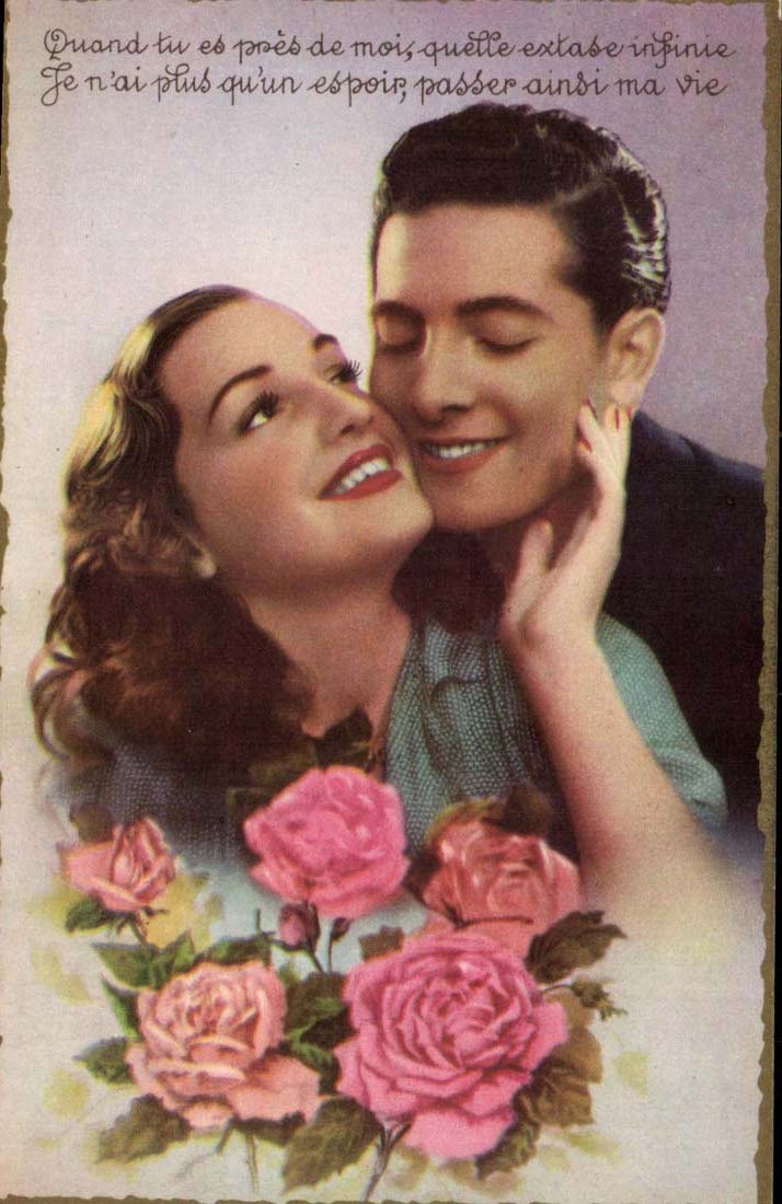 CPA Fantaisie Couple 