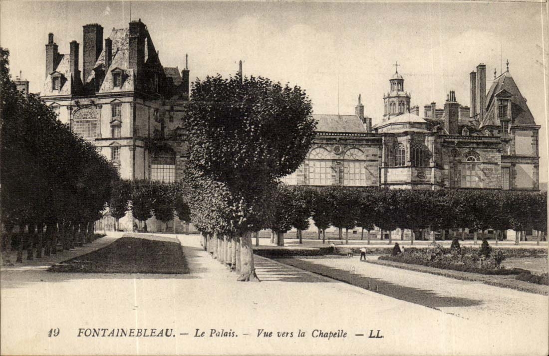 Fontainebleau CPA the palate Seen towards the vault