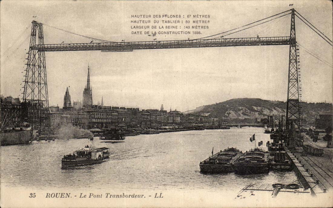 Rouen CPA the transporter bridge