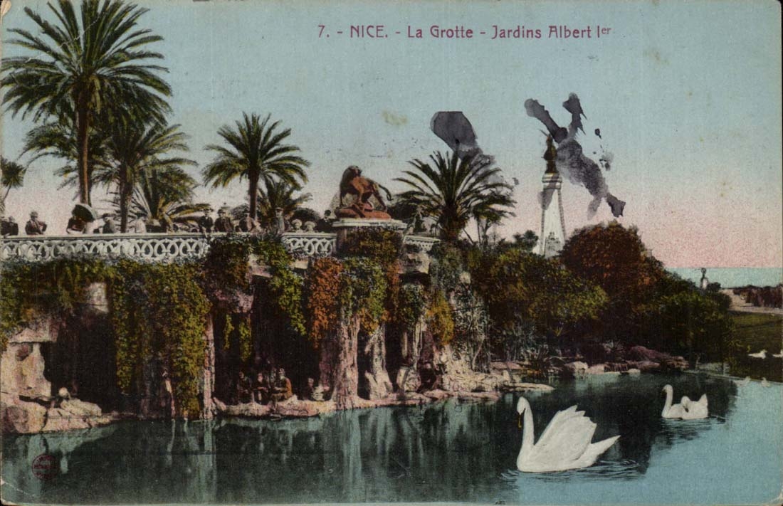 Nice CPA the cave the gardens Albert 1st