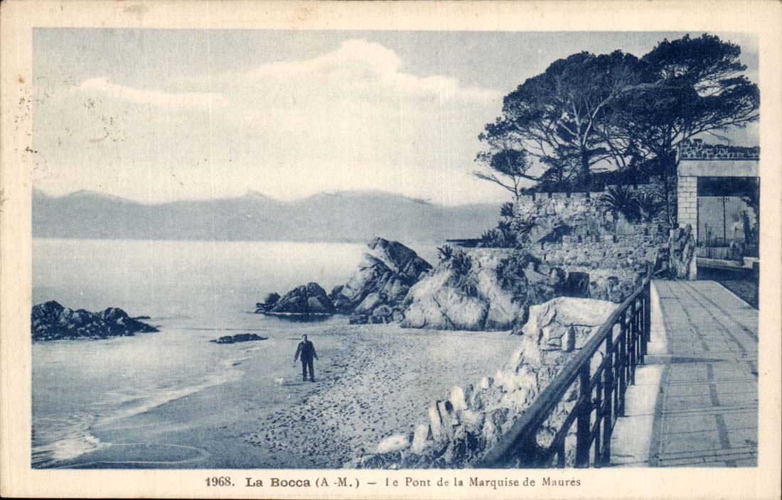 Bocca CPA welches die Brucke des Marchioness von festmacht