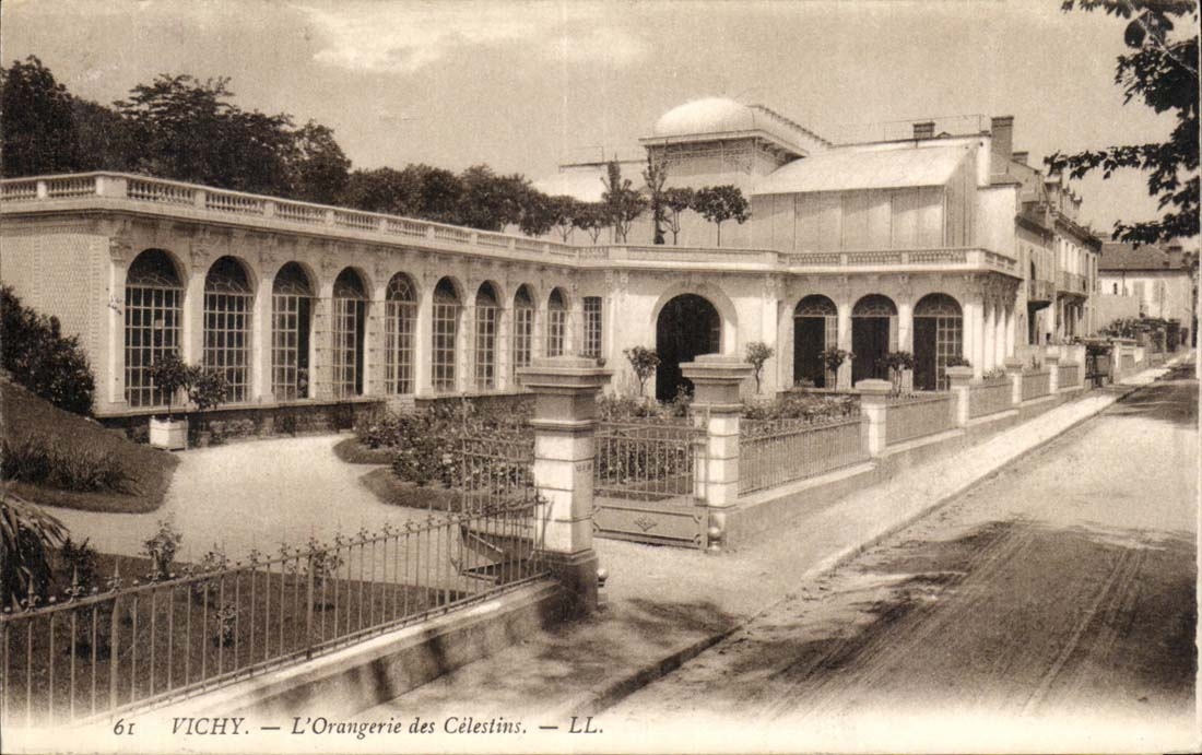Vichy CPA the orangery of Celestins