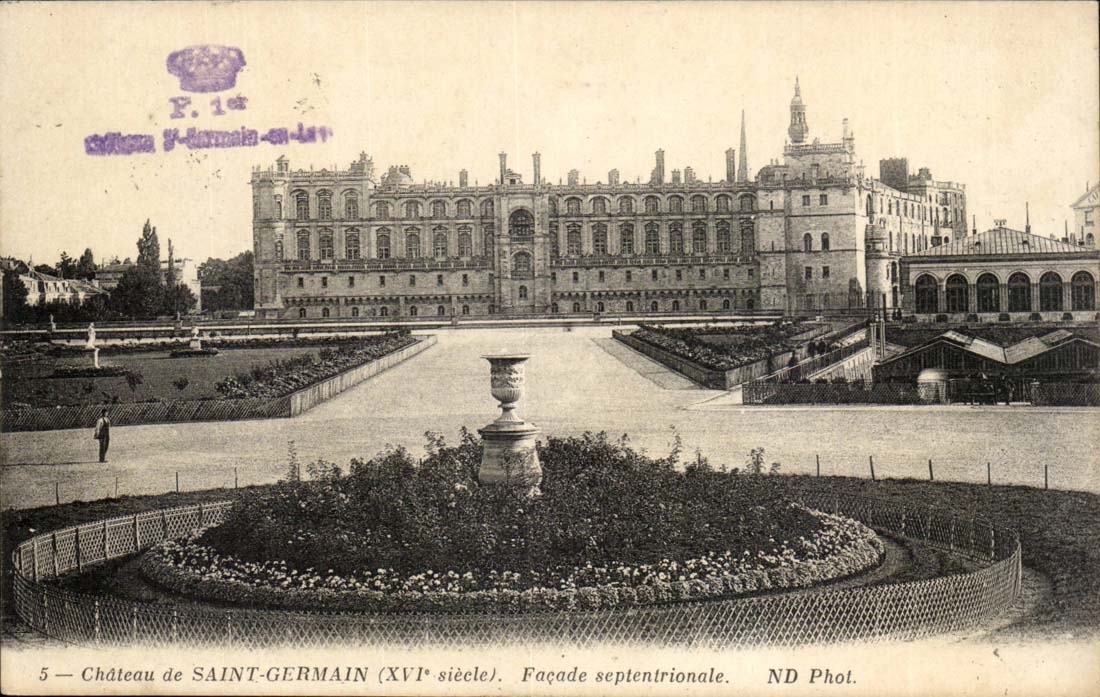 Schloss Saint Germain CPA der septentrional Front