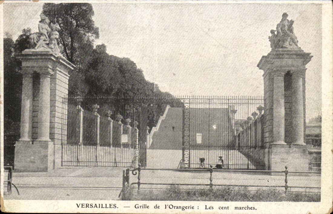 Versailles CPA Roasts orangery the hundred markets