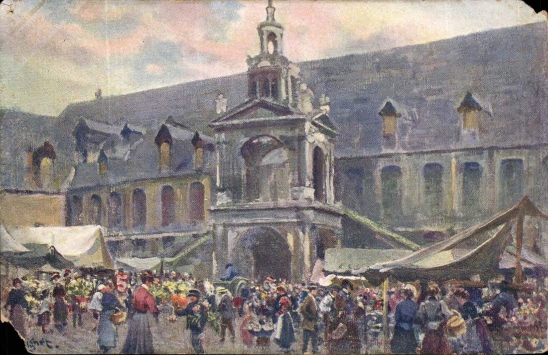 Rouen CPA Market of the hurdy-gurdy tower (Pride)